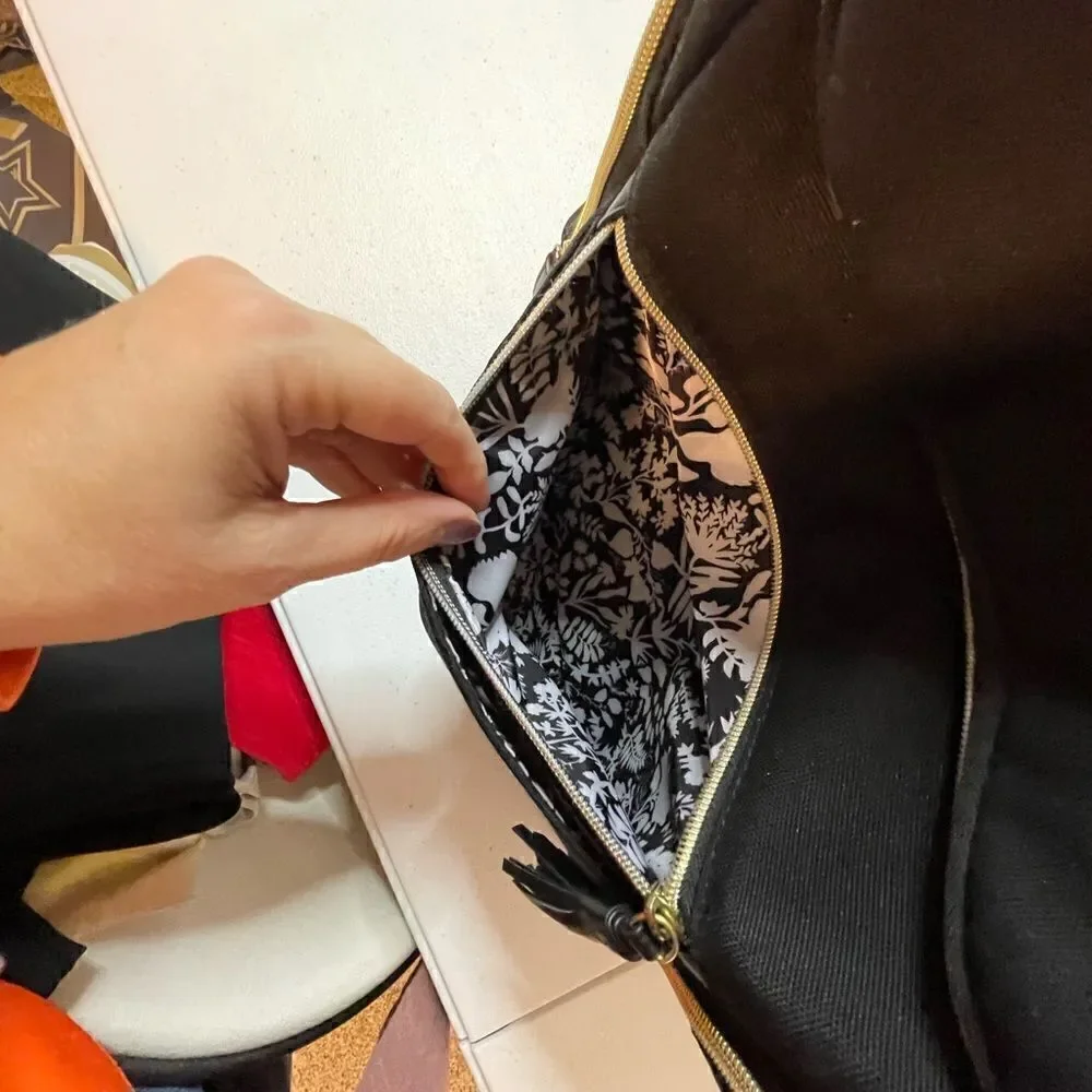 Dabney Lee Fiona diaper bag black